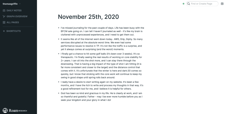 How to Journal Daily - An Entry from My Own Journal