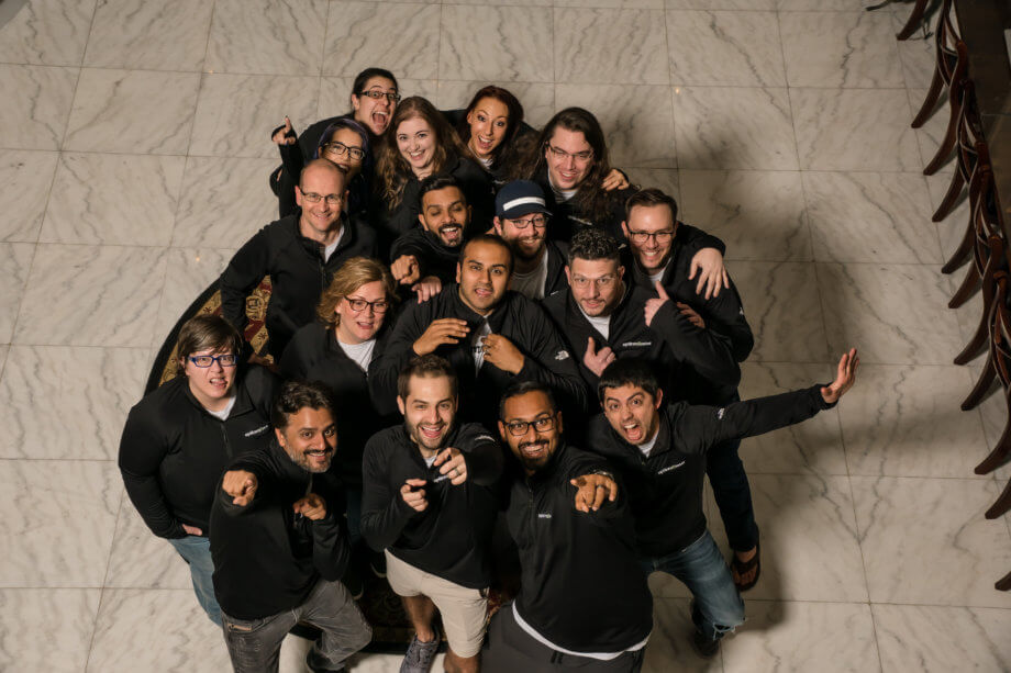 Another picture of the whole OptinMonster team
