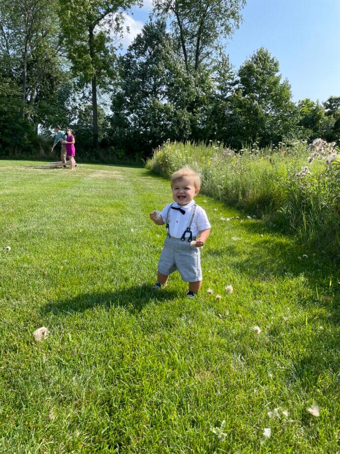 Jude is so cute and happy!