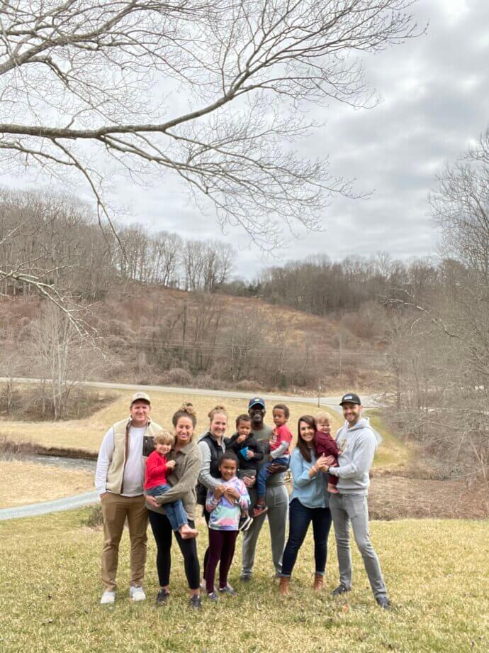 A weekend mountain trip with friends from church